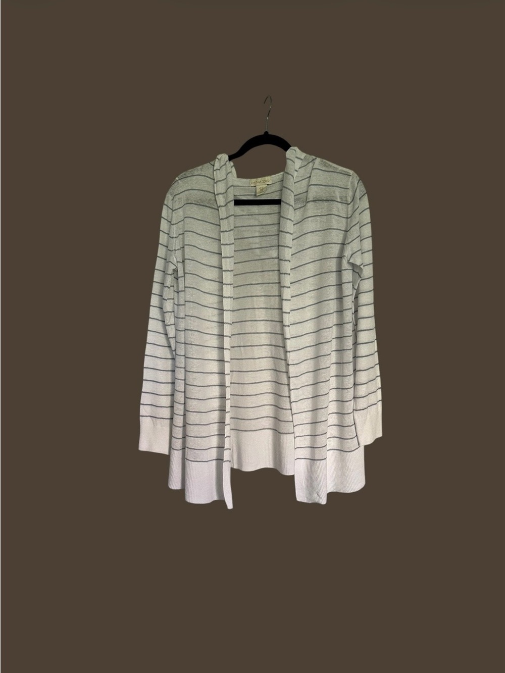Cynthia Rowley Lightweight Hooded Linen Cardigan, NWOT
